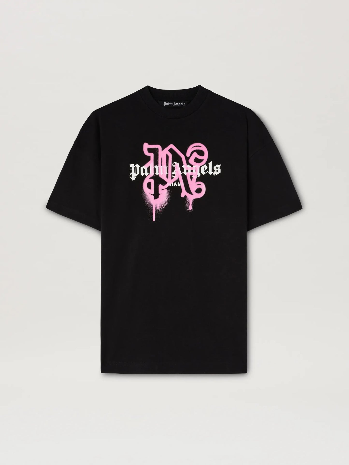 PALM ANGELS MONOGRAM SPRAY CITY T-SHIRT